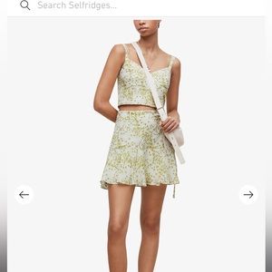 Allsaints Amanzi Floral-print woven set